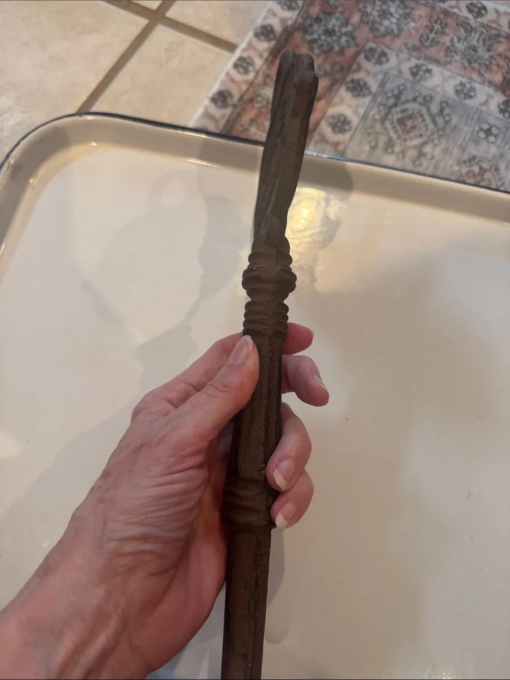 Key Wine Cellar Iron Decorative Wall Key - Rustic Brown Home Wall Decor